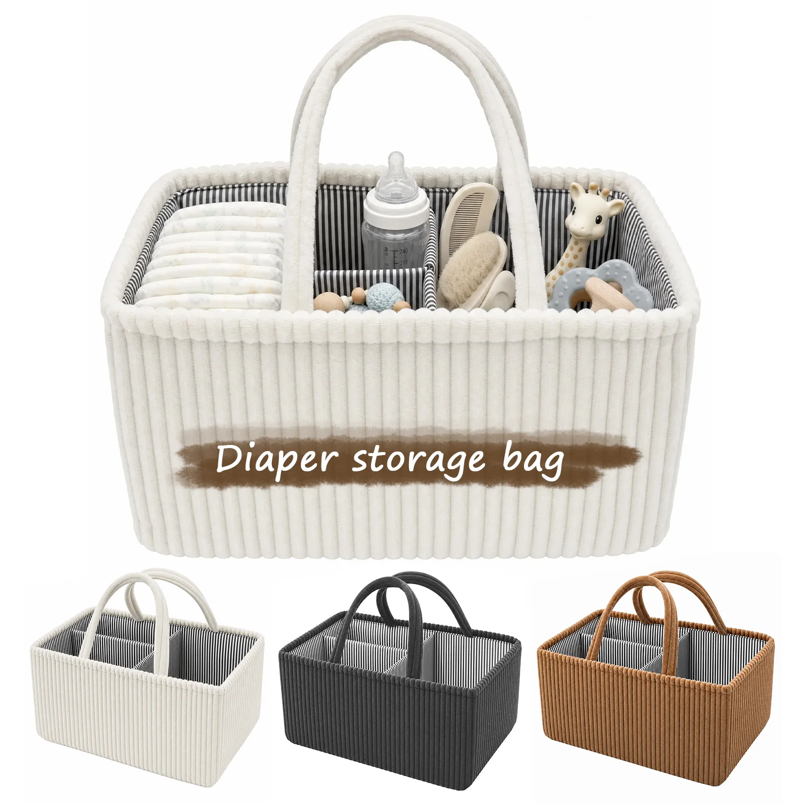 Baby Diaper Caddy Organizer Fo - огляд і ціна Baby Products Basket