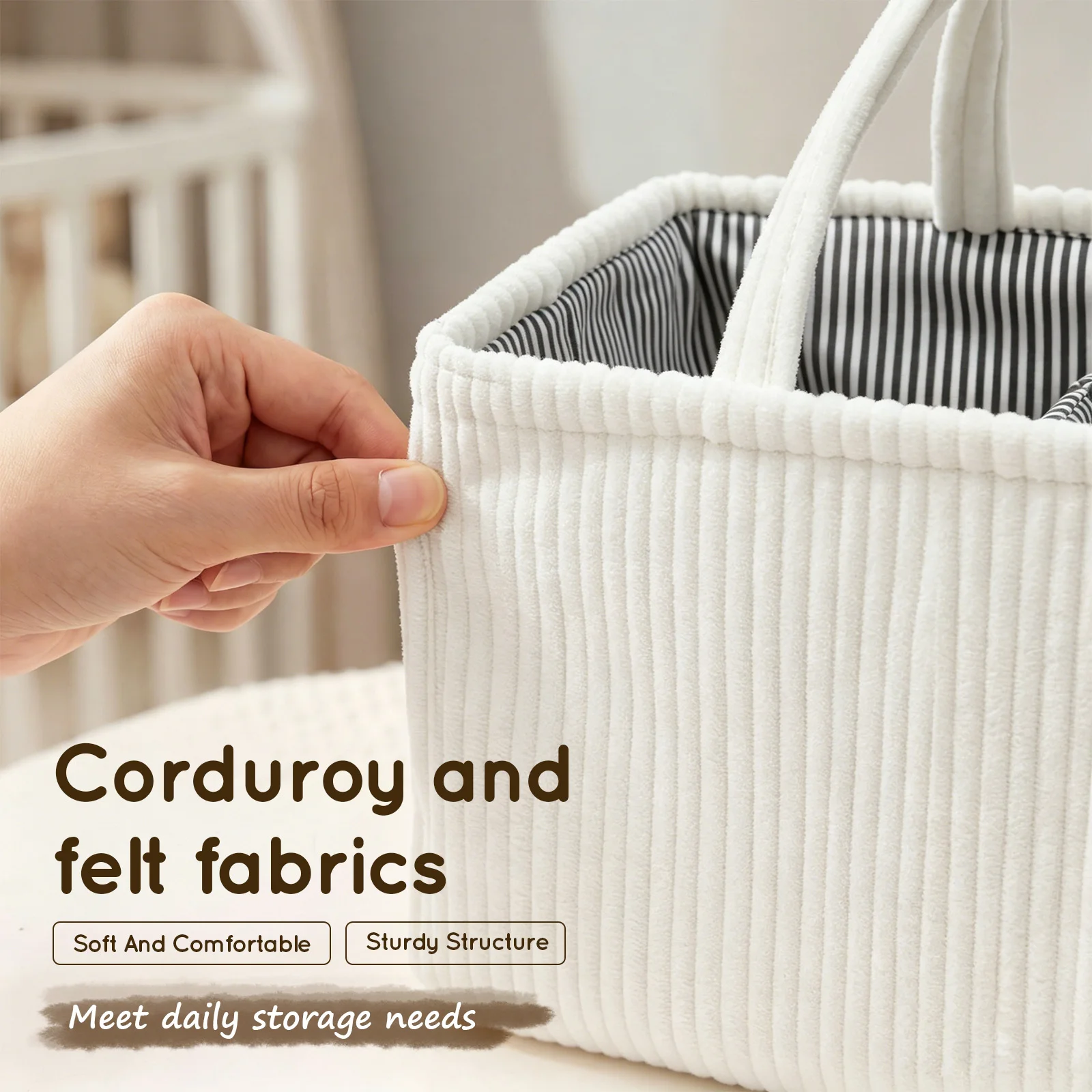Baby Diaper Caddy Organizer Fo - огляд і ціна Baby Products Basket