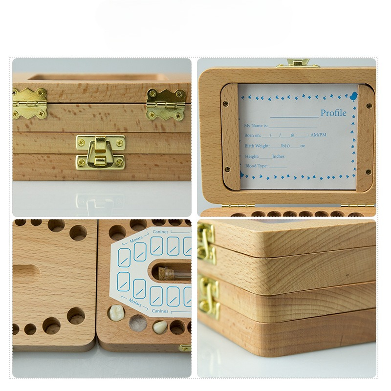 Wooden Photo Frame Baby Tooth  - огляд і ціна Baby Products Photos